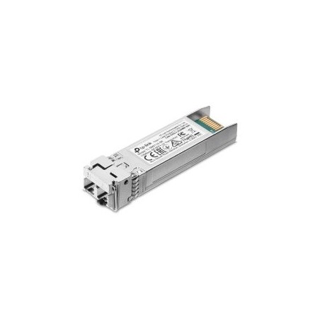 TP-LINK (SM5110-SR) 10GBase-SR SFP+ LC Transceiver, Hot-Pluggable, DDM Support, 850 nm