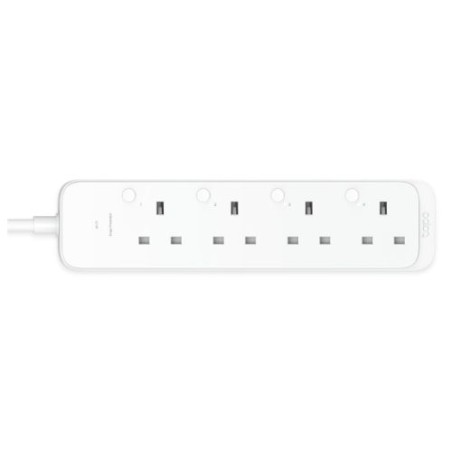 TP-LINK (TAPO P304M) Smart Wi-Fi Power Strip, 4 Outlets, App/Voice Control, Surge Protection, Energy Monitoring, Matter Certifie