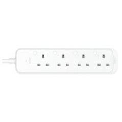 TP-LINK (TAPO P304M) Smart Wi-Fi Power Strip, 4 Outlets, App/Voice Control, Surge Protection, Energy Monitoring, Matter Certifie