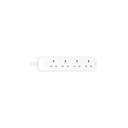 TP-LINK (TAPO P304M) Smart Wi-Fi Power Strip, 4 Outlets, App/Voice Control, Surge Protection, Energy Monitoring, Matter Certifie