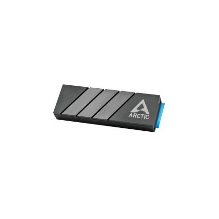 Arctic M2 Pro (Black) M.2 SSD Heatsink, For Single & Double Sided M.2 2280 Modules, Thermal Pads Included