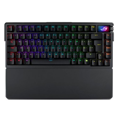 Asus ROG AZOTH Extreme Compact 75% Mechanical RGB Gaming Keyboard, Wireless/Btooth/USB, NX Snow Switches, 8000Hz, OLED Display, 