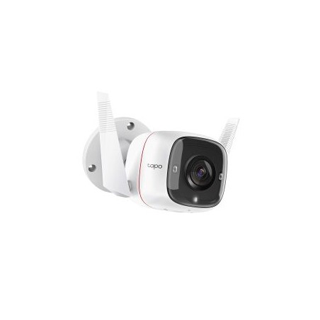 TP-LINK (TAPO C310) Outdoor Security Camera, Wired/Wireless, Ultra HD, Night Vision, Motion Detection, Alarms, 2-way Audio, Voic