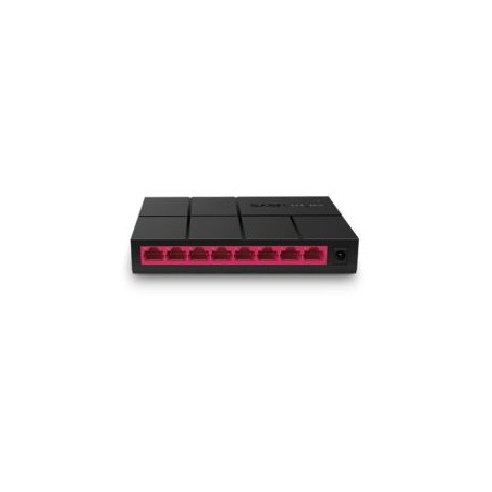 Mercusys (MS108G) 8-Port Gigabit Unmanaged Desktop Switch, Plastic Case