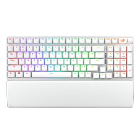 Asus ROG STRIX SCOPE II 96 Wireless Mechanical RGB Gaming Keyboard, 96% Layout, Streamer Hotkeys, Multifunction Controls, Sound-