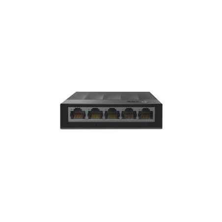TP-LINK (LS1005G) 5-Port Gigabit Unmanaged Desktop LiteWave Switch, Green Technology, Plastic Case