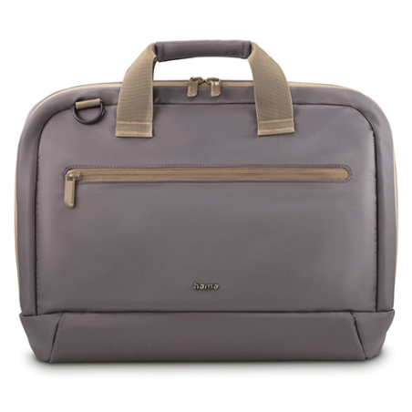 Hama Ultra Lightweight Laptop Bag, Up to 14.1", Padded Compartment, Front Pocket, Trolley Strap, Water-Repellent, Eco-Friendly, 