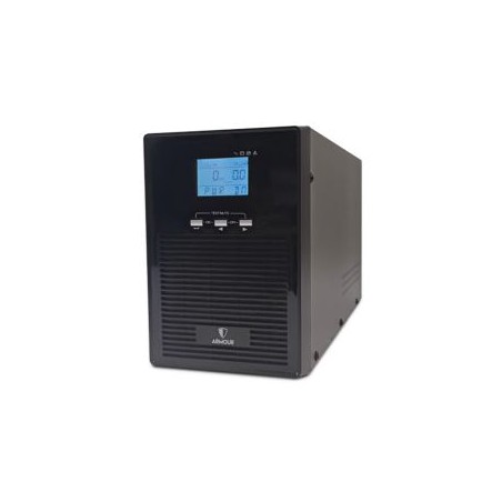 Armour 2000VA UPS, 1600W, LCD Display, 2x UK Plug, 2x RJ45, 3x IEC, USB, Brown Box