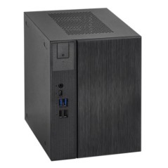 Asrock DeskMeet B760 Barebone PC, Mini ITX, LGA1700 (B760), 4x DDR4, 3x SATA, 2x M.2, VGA, HDMI, DP, USB-C, 500W PSU  - No CPU, 