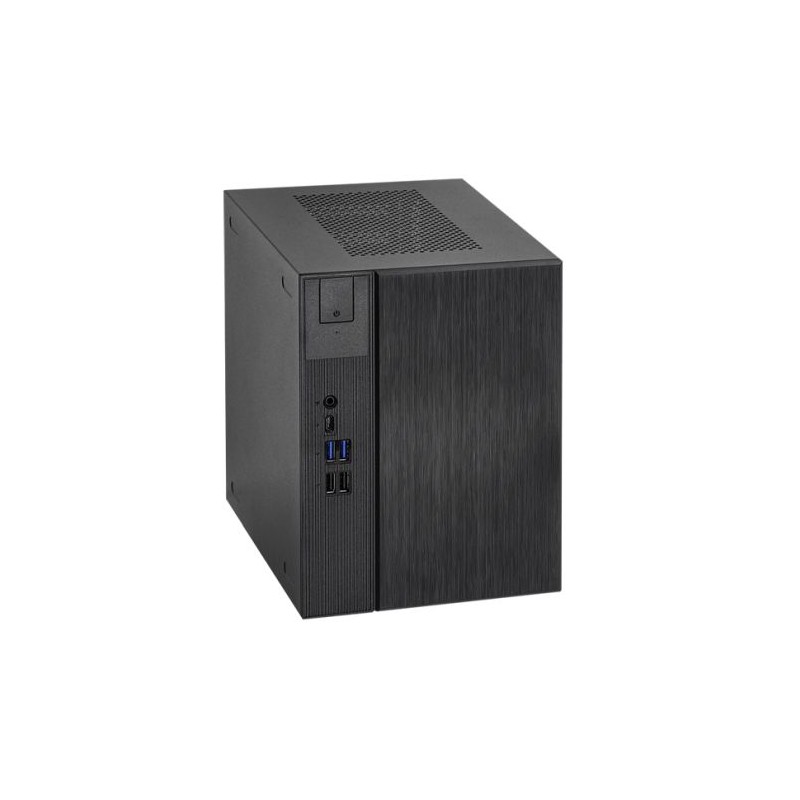 Asrock DeskMeet X300 Barebone PC, Mini ITX, AMD AM4 (X300), DDR4 DIMM, 2x SATA, 1x M.2, VGA, HDMI, DP, USB-C, 500W PSU - No CPU,