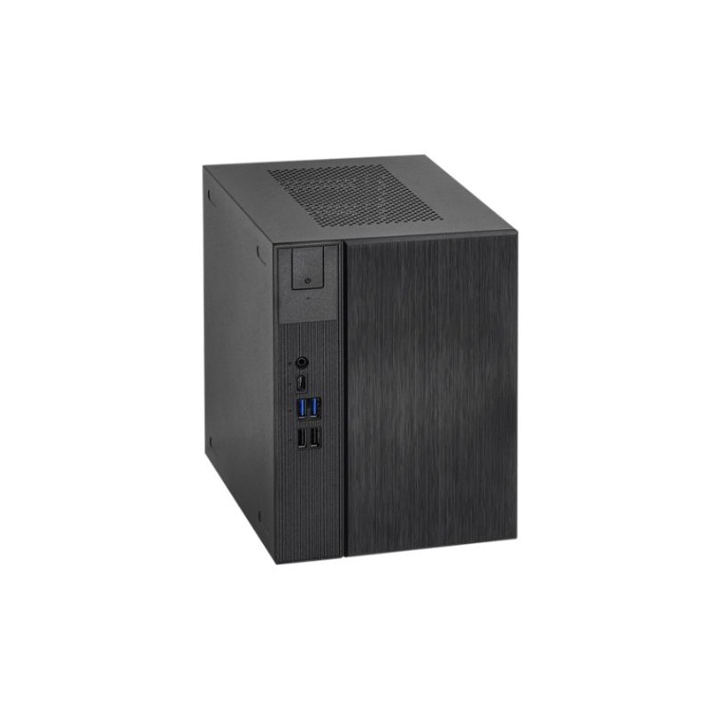 Asrock DeskMeet X600 Barebone PC, Mini ITX, AMD AM5, 4x DDR5, 2x SATA, 2x M.2, 2.5G LAN, USB-C, 500W PSU - No CPU, RAM, Storage 