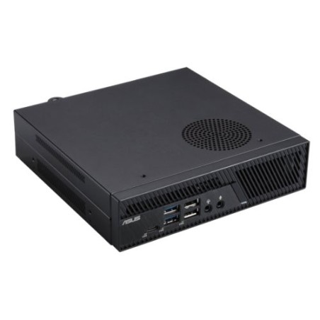 Asus Mini PC PB63 Barebone (PB63-B-B3075MH), i3-13100, DDR5, 2.5"/M.2, HDMI, 2 DP, USB-C, GB LAN, Wi-Fi 6E, VESA - No RAM, Stora